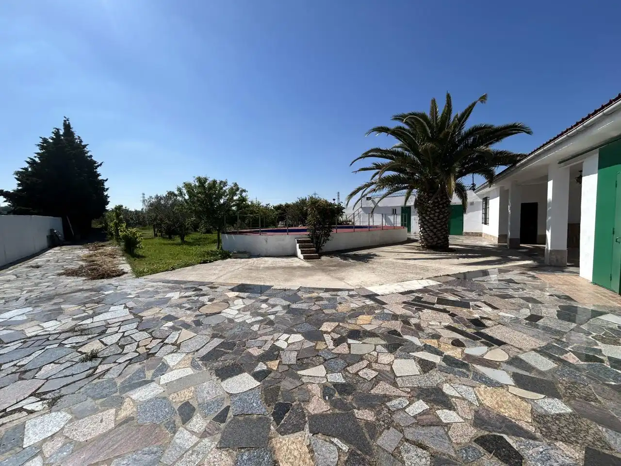 Jardí de Finca rústica en venda en Tudela amb Piscina