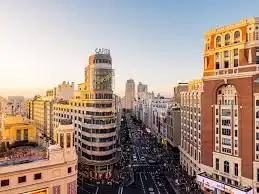 Exterior view of Buildings for sale in Madrid