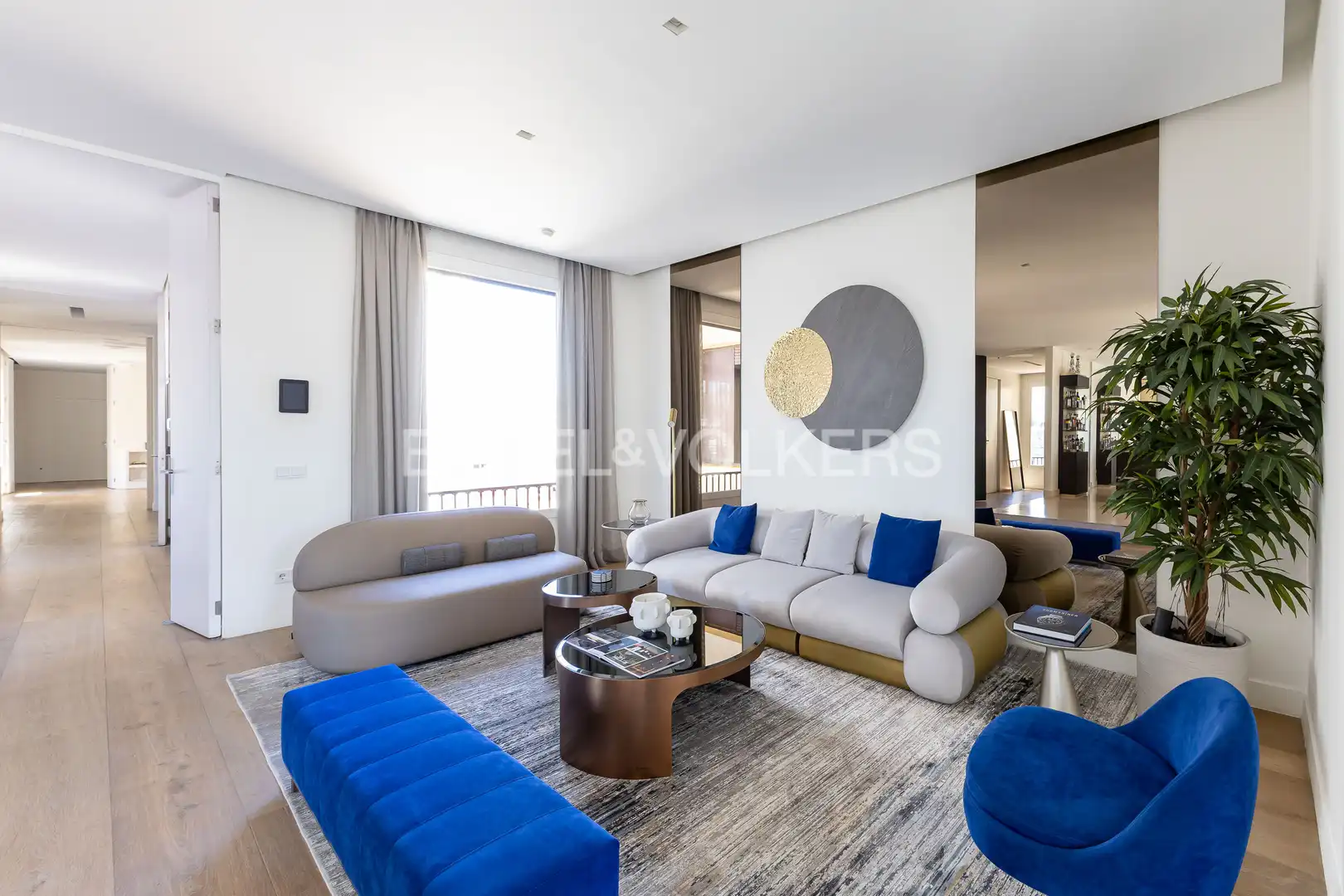 Sala d'estar de Àtic de lloguer en Madrid amb Aire condicionat, Calefacció i Terrassa