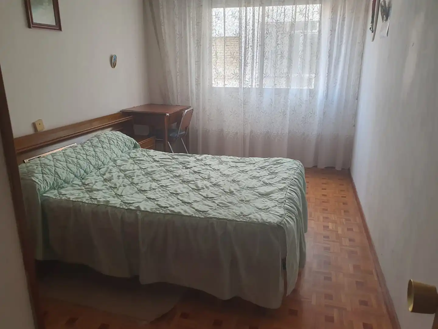 Schlafzimmer von Wohnung zum Verkauf in León Capital  mit Heizung, Parkett und Terrasse