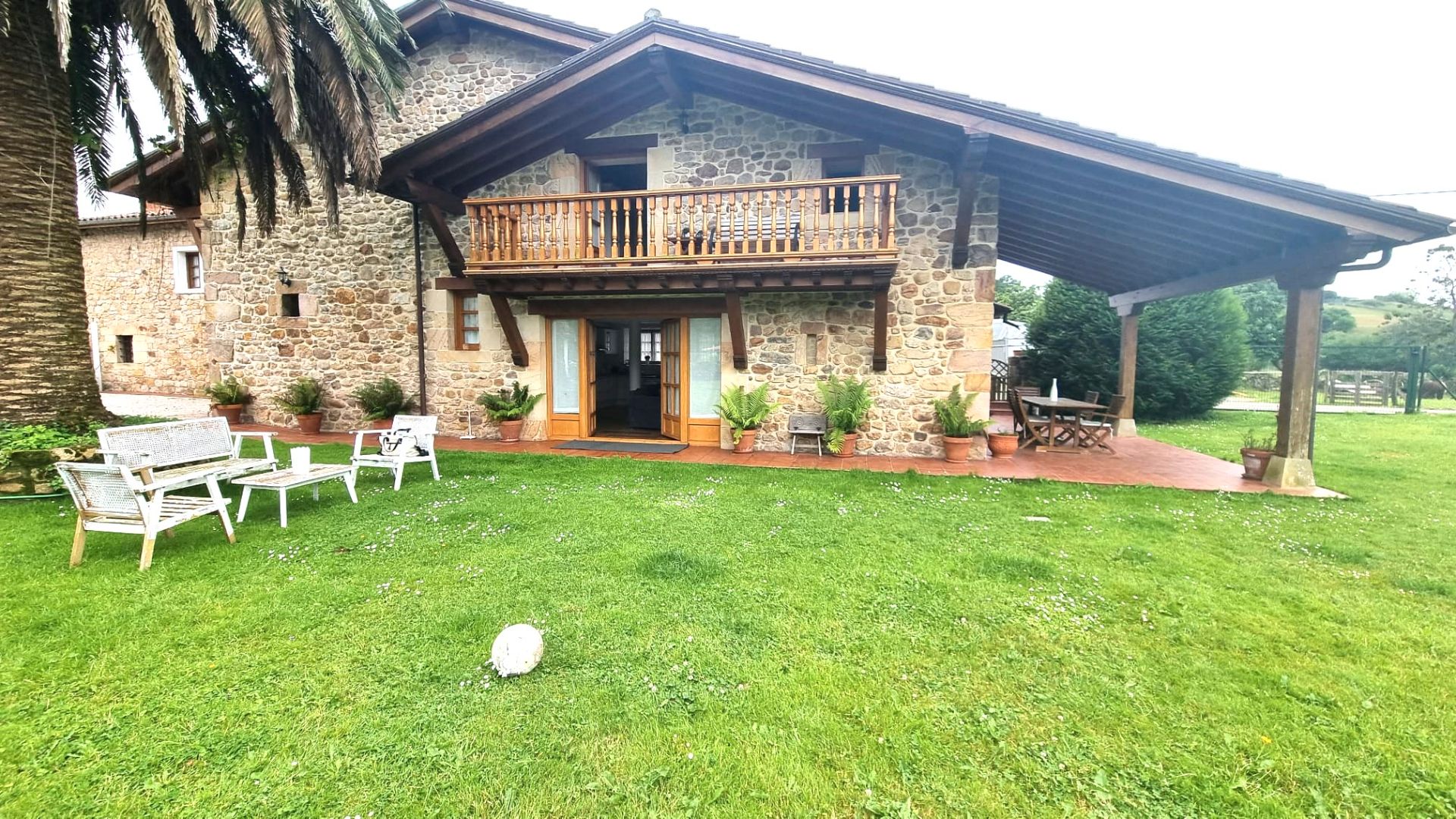 Exterior view of House or chalet for sale in Mazcuerras  with Heating, Private garden and Terrace