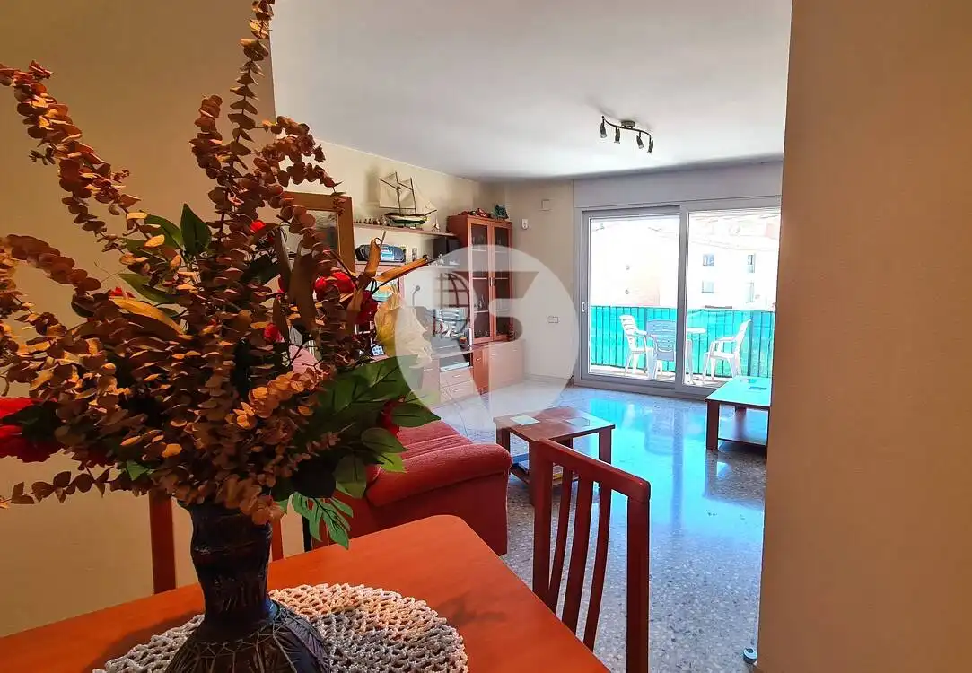 Sala de estar de Piso en venta en Terrassa con Aire acondicionado, Trastero y Balcón