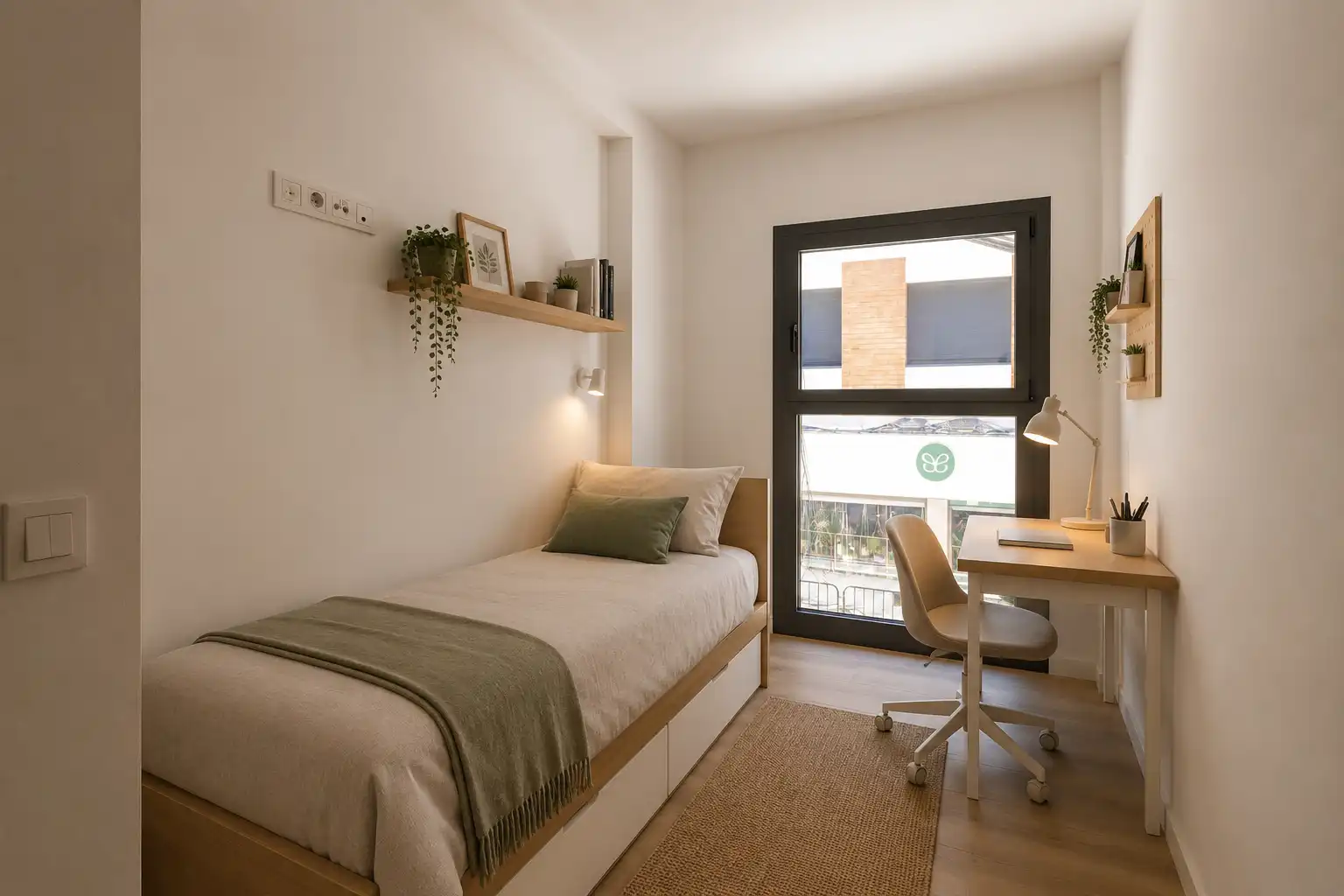 Bedroom of Duplexes for sale in Badalona  with Air Conditioner, Heating and Parquet flooring