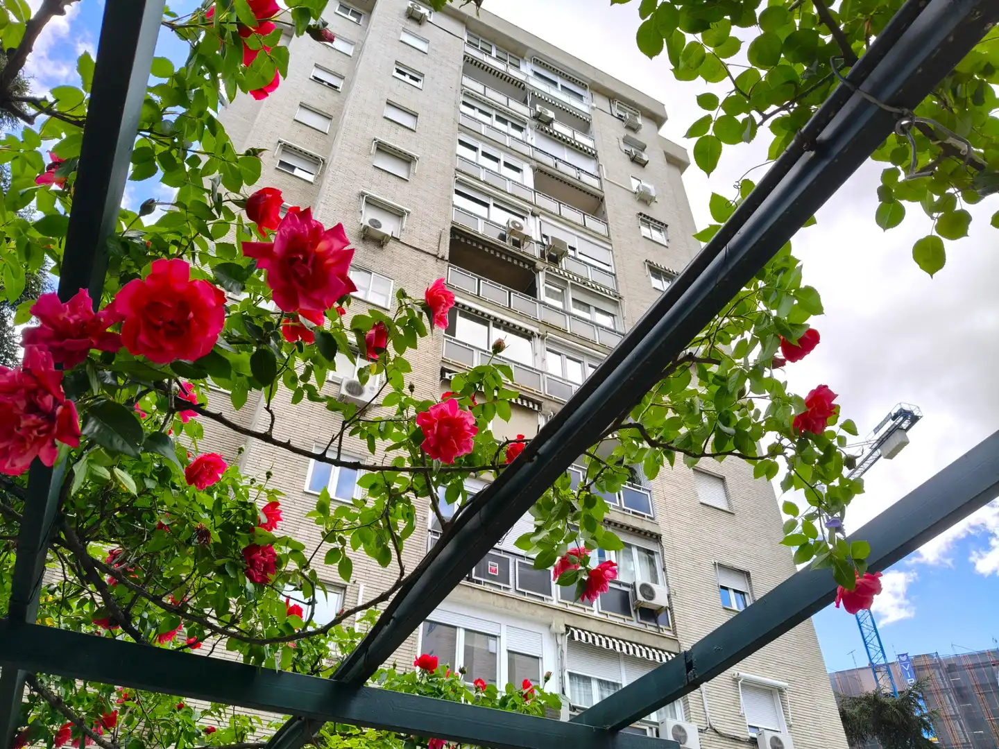 Vista exterior de Piso en venta en Madrid con Aire acondicionado, Calefacción y Parquet