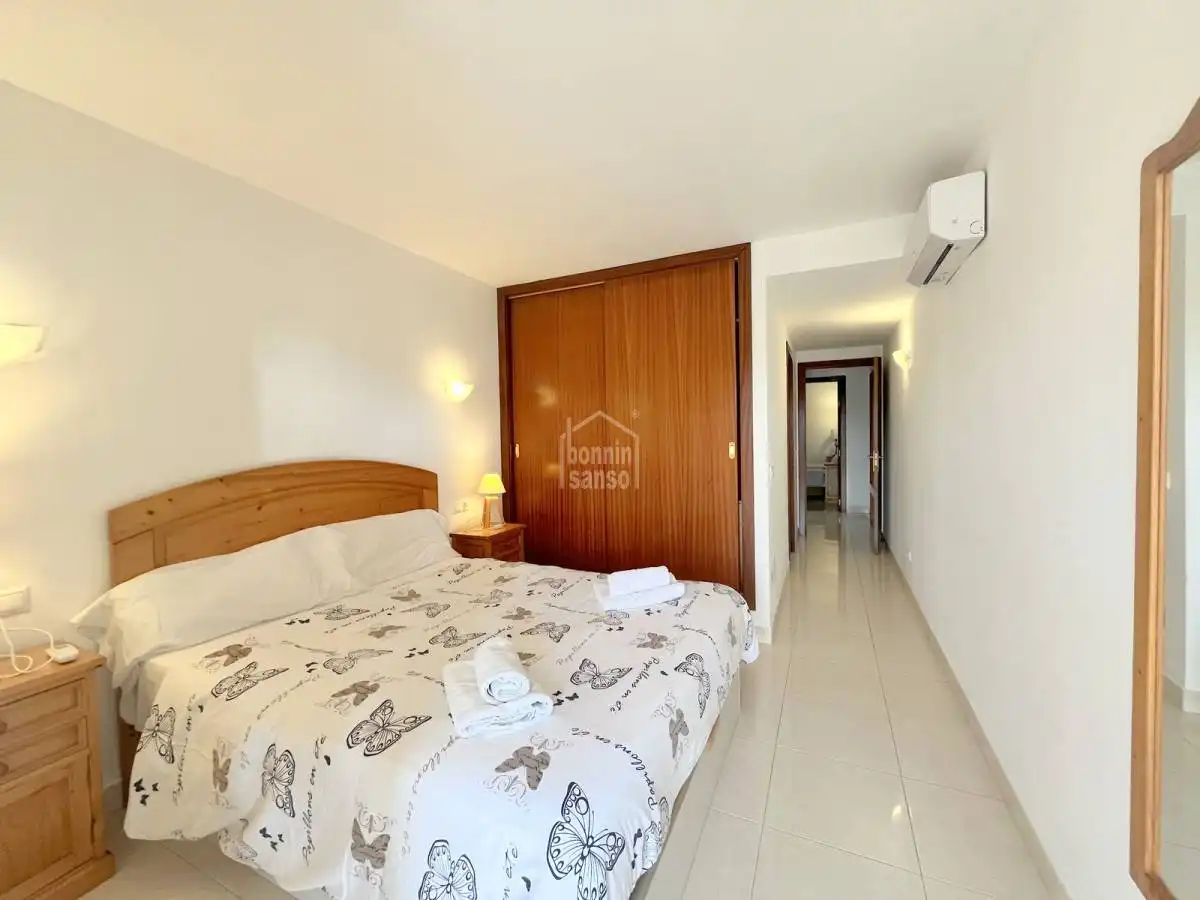 Schlafzimmer von Wohnungen zum Verkauf in Son Servera mit Privatgarten, Terrasse und Schwimmbad