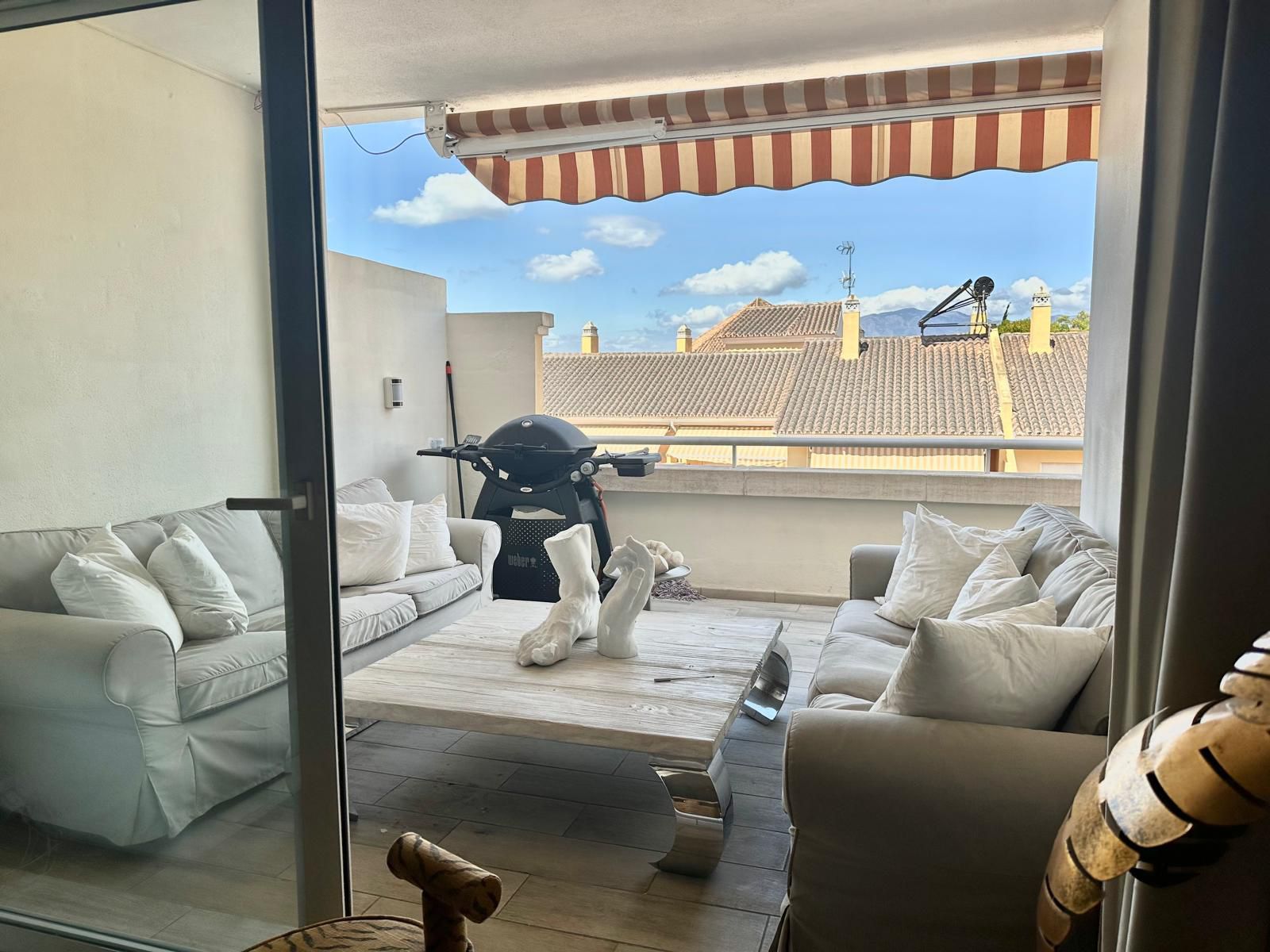 Balcony of Attic for sale in Marbella  with Air Conditioner, Heating and Terrace