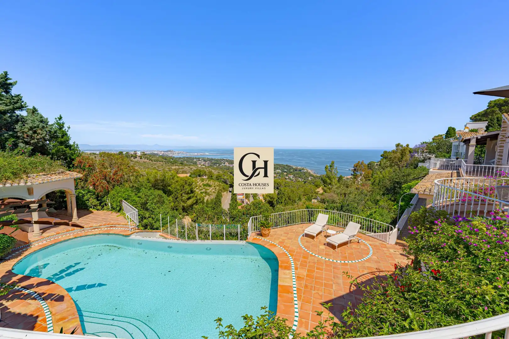 Garden of Houses for sale in Dénia  with Air Conditioner, Heating and Private garden
