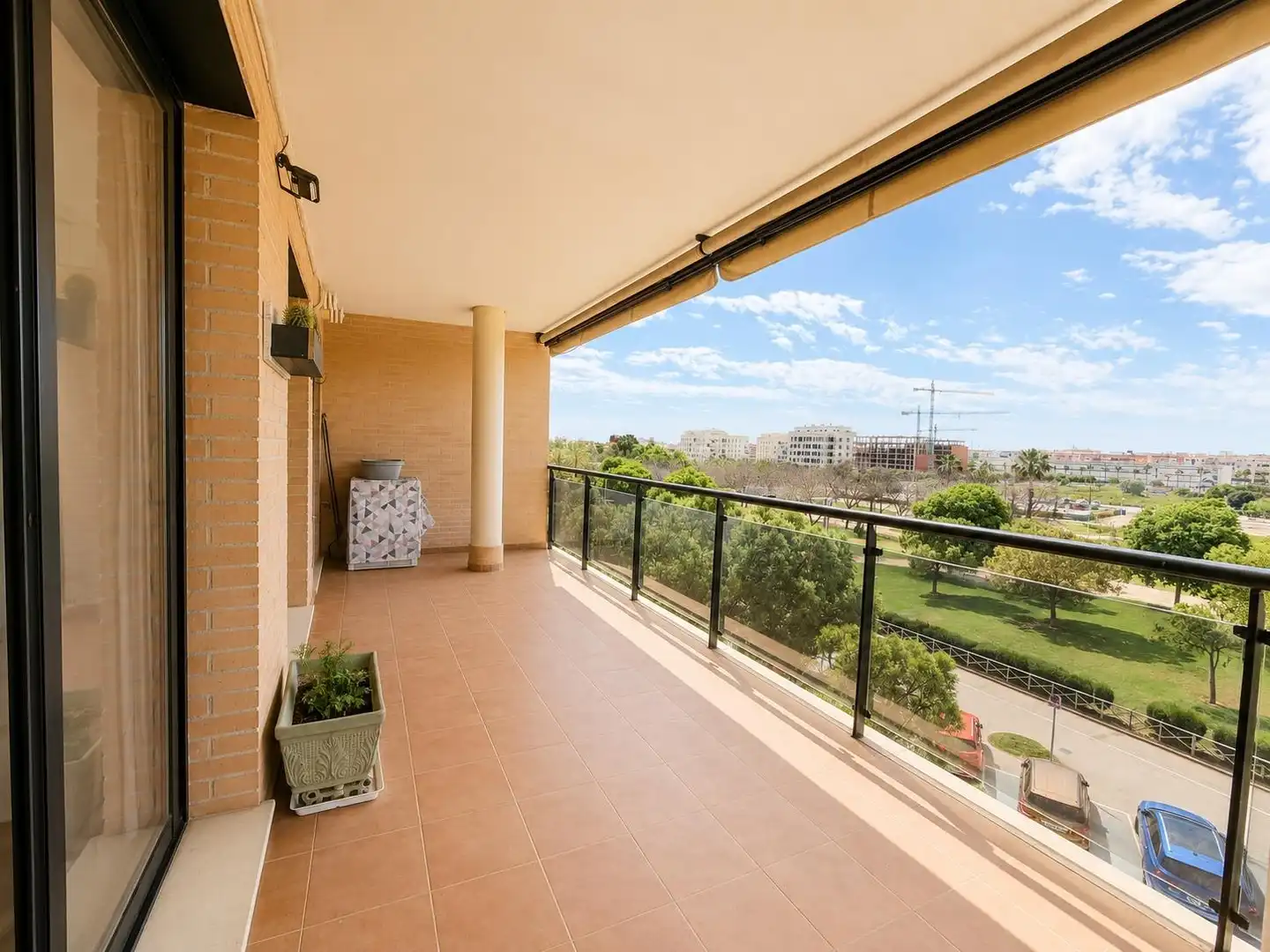 Terrace of Flat for rent in Catarroja