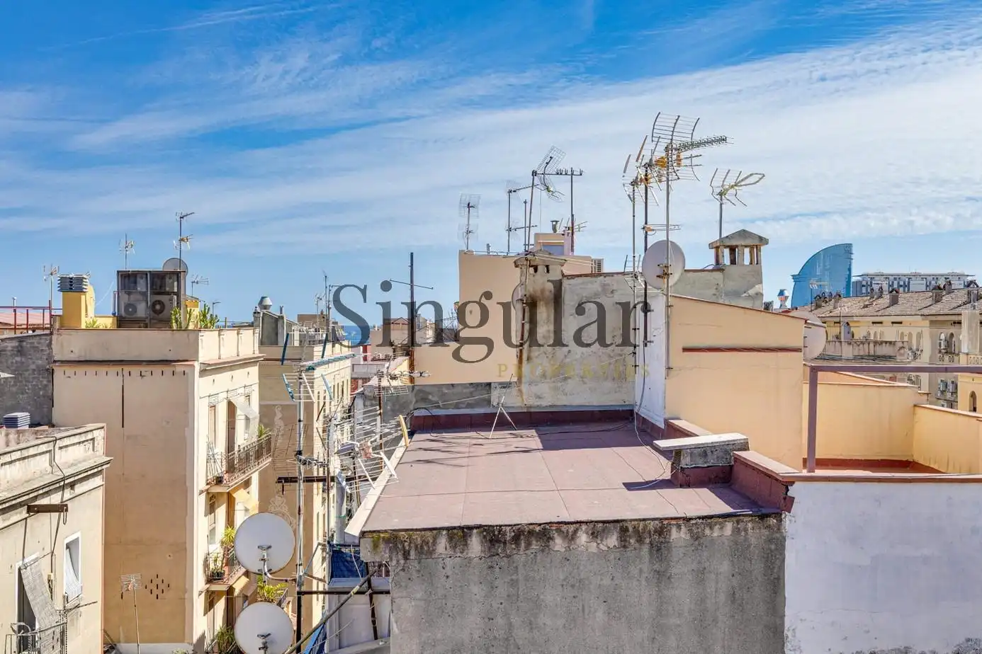 Vista exterior de Piso en venta en Barcelona con Aire acondicionado, Calefacción y Balcón