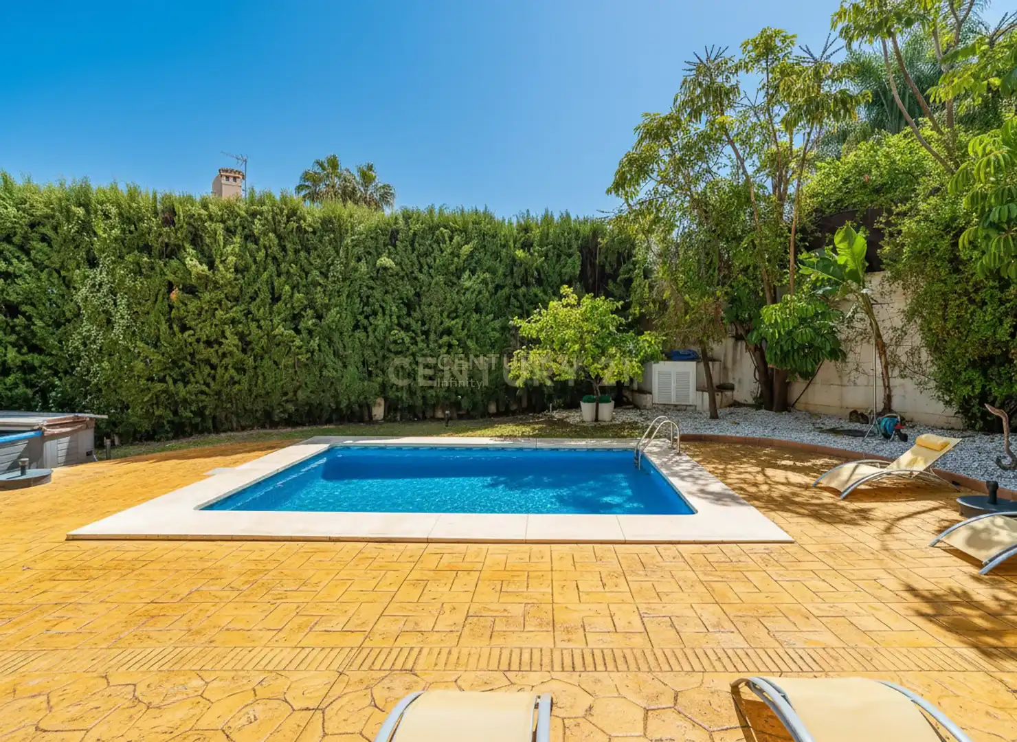 Swimming pool of Houses for sale in Mijas  with Air Conditioner, Private garden and Storage room