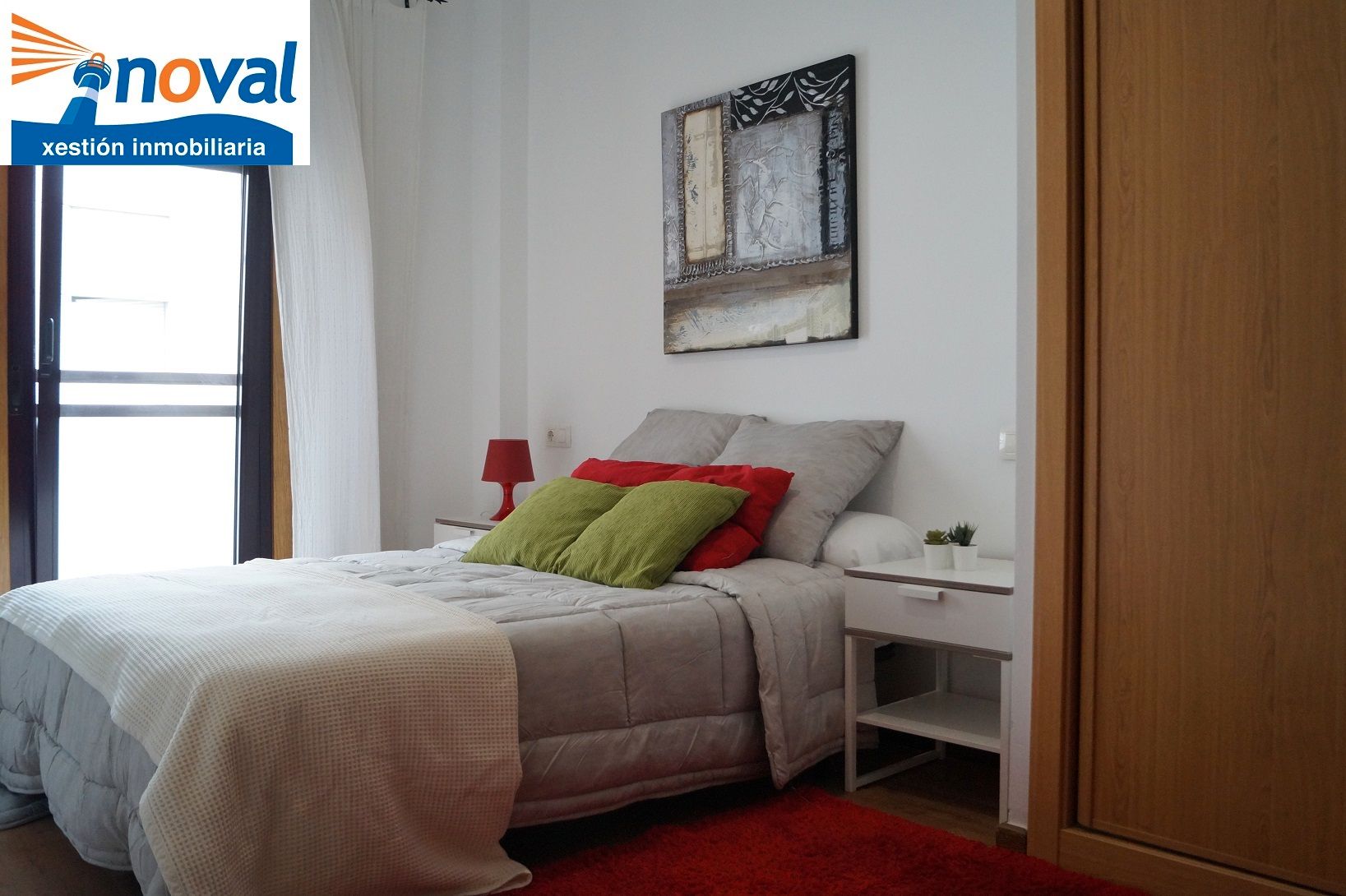 Bedroom of Flat for sale in Boiro  with Heating, Storage room and Furnished