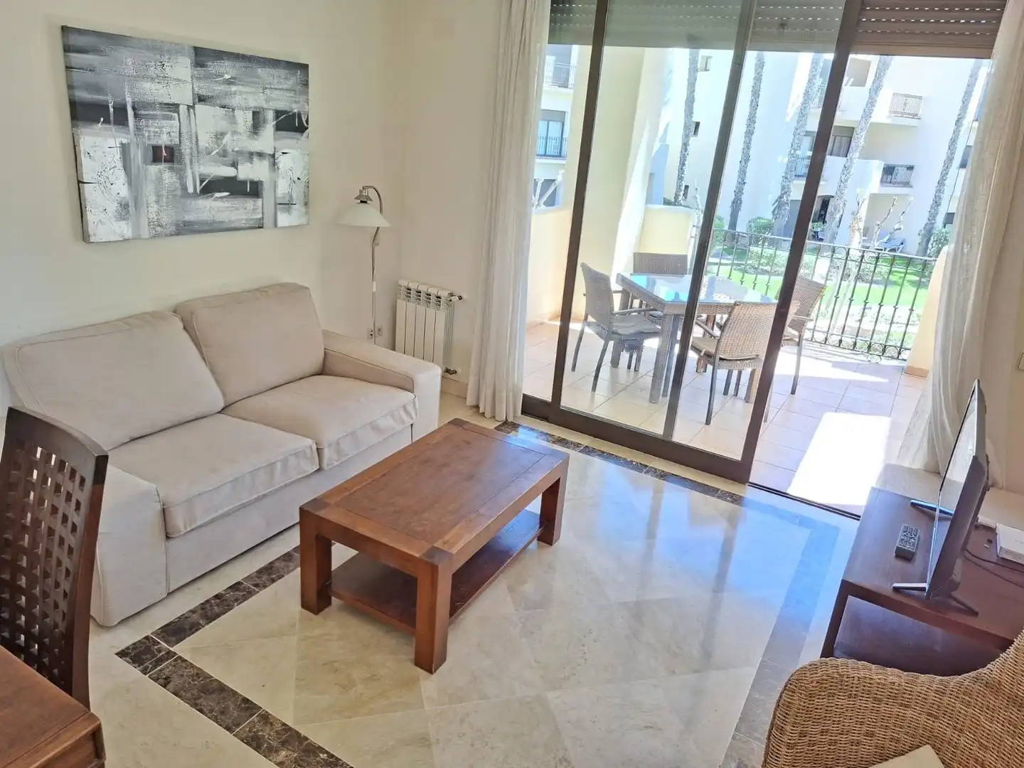 Sala de estar de Apartamento en venta en San Javier con Aire acondicionado, Calefacción y Terraza