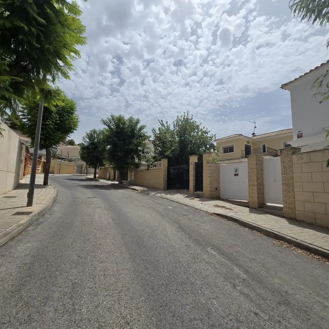 Vista exterior de Casa o xalet en venda en Aspe amb Jardí privat i Terrassa