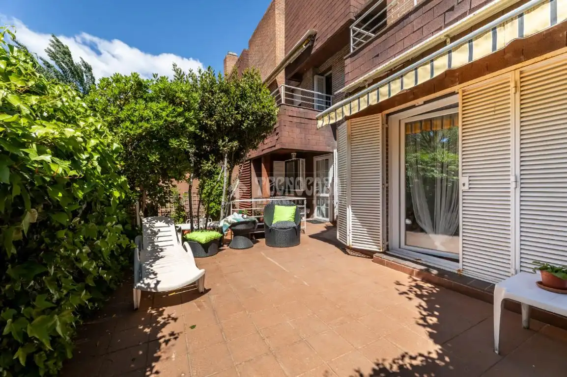 Terraza de Casa adosada en venta en Las Rozas de Madrid con Aire acondicionado, Calefacción y Terraza