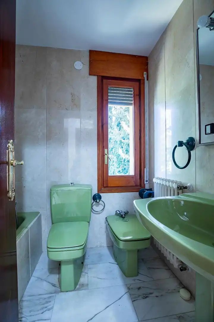 Baño de Casa o chalet en venta en Sádaba con Calefacción, Jardín privado y Terraza