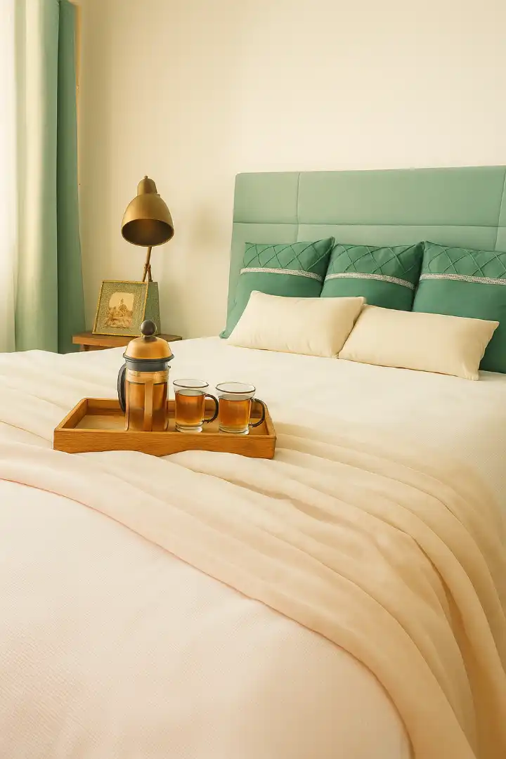 Schlafzimmer von Wohnung zum Verkauf in Barcelona mit Heizung, Parkett und Möbliert
