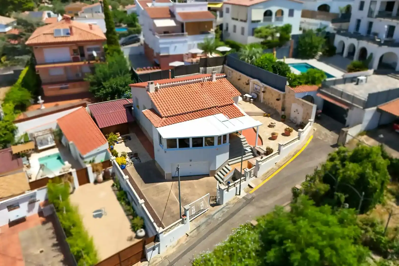 Vista exterior de Casa o chalet en venta en Roses con Calefacción