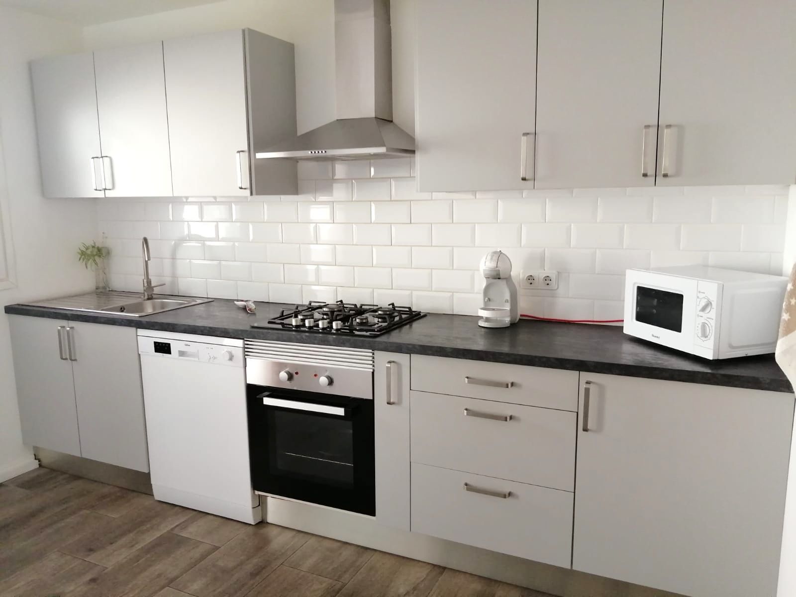 Kitchen of Single-family semi-detached for sale in  Palma de Mallorca  with Air Conditioner, Terrace and Oven