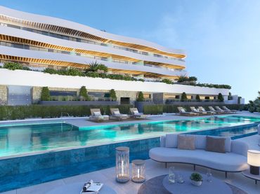 Apartamento con piscina en venta en El Faro de Calaburra - Chaparral