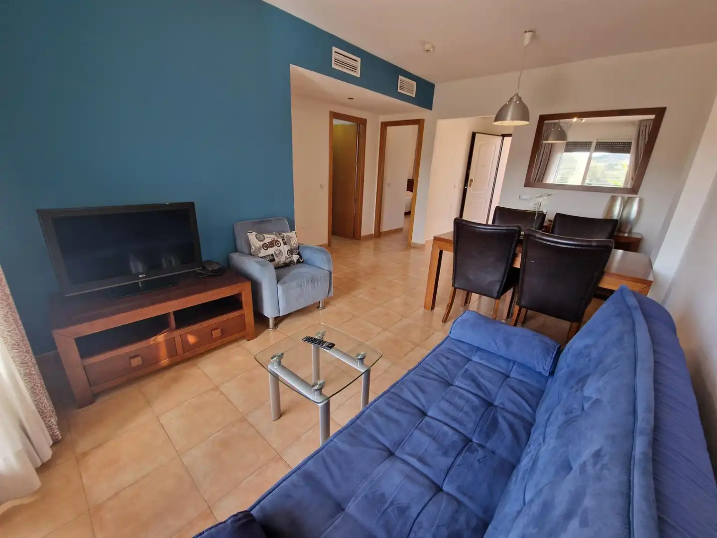 Sala de estar de Apartamento en venta en Águilas con Aire acondicionado, Jardín privado y Terraza