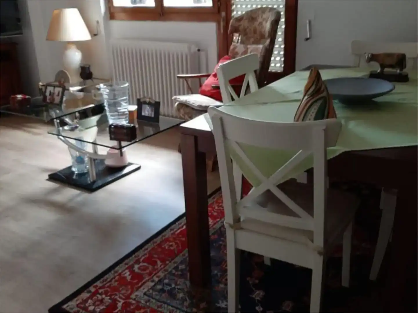 Menjador de Casa o xalet en venda en Ponferrada amb Jardí privat, Parquet i Traster