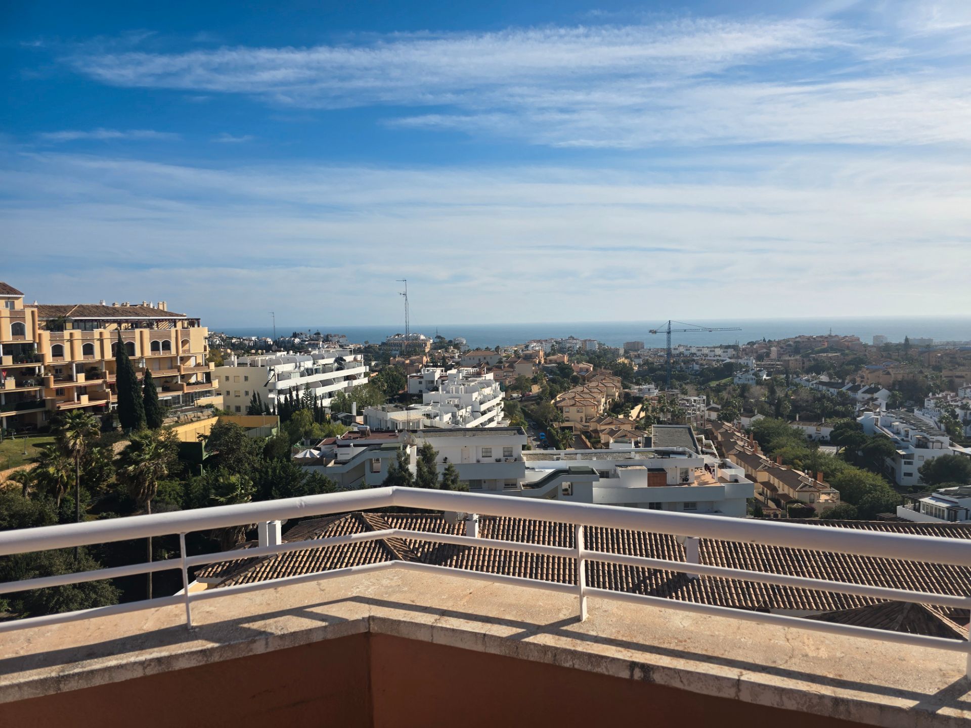 Vista exterior de Ático en venta en Mijas con Aire acondicionado, Calefacción y Terraza