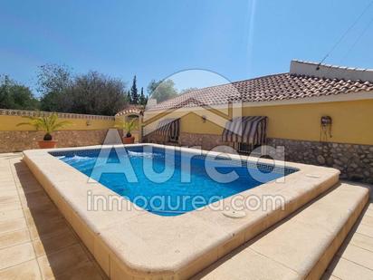 Exterior view of House or chalet for sale in Alicante / Alacant  with Air Conditioner, Terrace and Swimming Pool