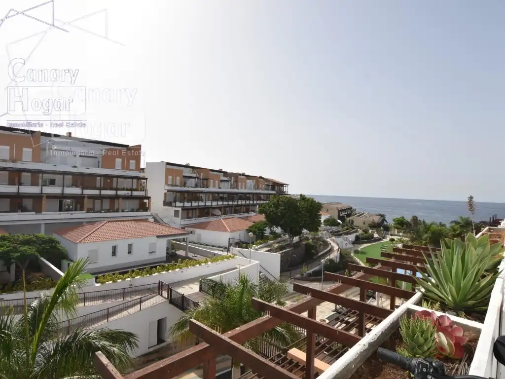 Terrasse von Dachboden zum Verkauf in San Miguel de Abona mit Heizung, Privatgarten und Balkon