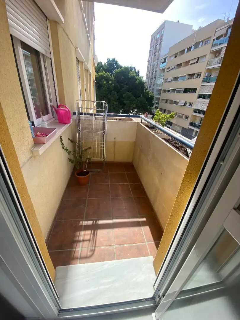 Balcony of Apartments for rent in Málaga  with Air Conditioner, Terrace and Furnished