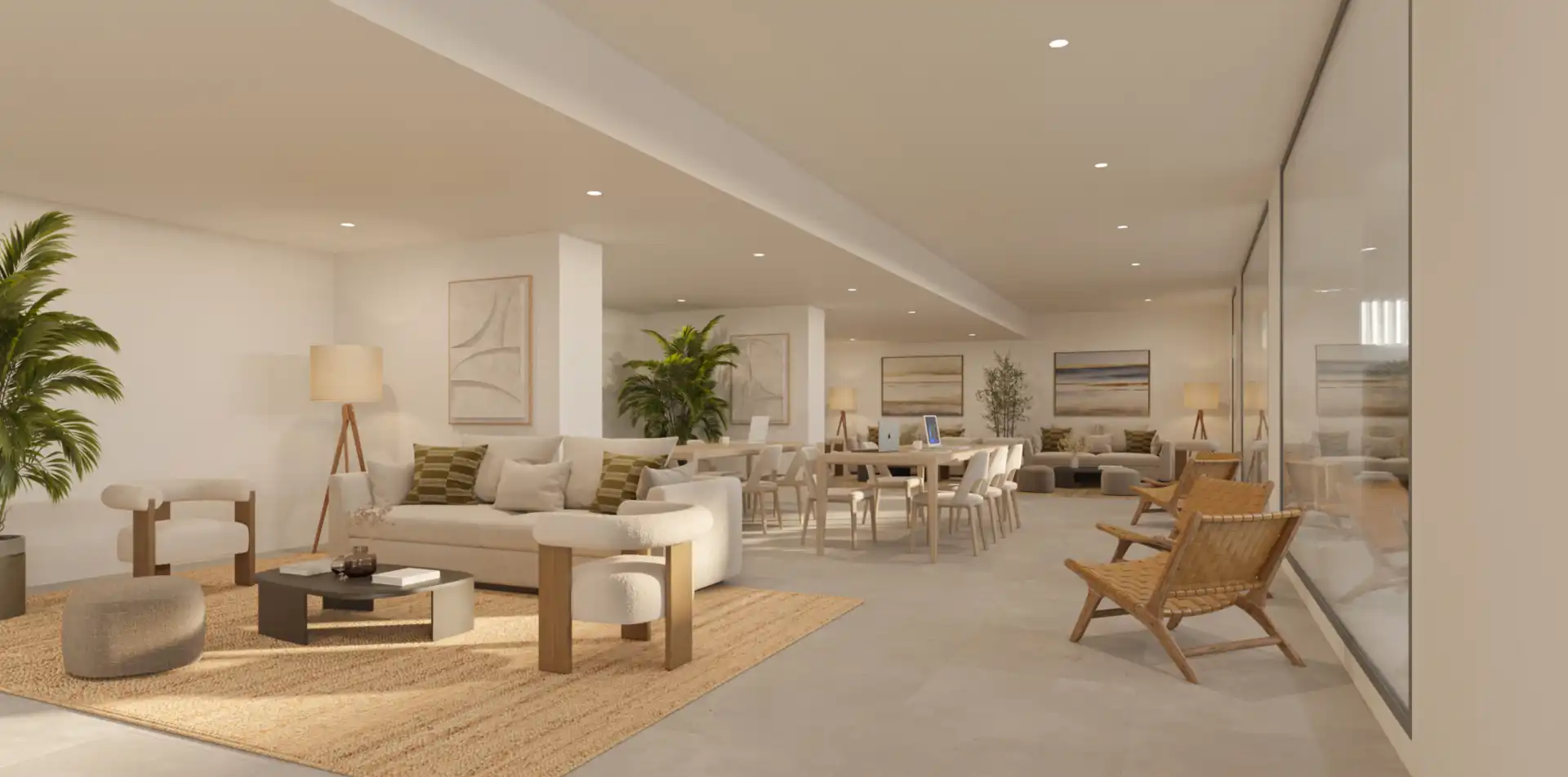 Sala de estar de Casa o chalet en venta en Marbella con Aire acondicionado, Calefacción y Terraza