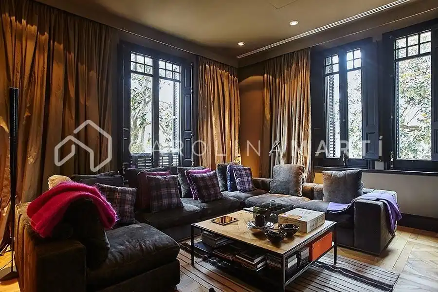 Sala de estar de Casa o chalet de alquiler en Cardedeu con Aire acondicionado, Calefacción y Jardín privado