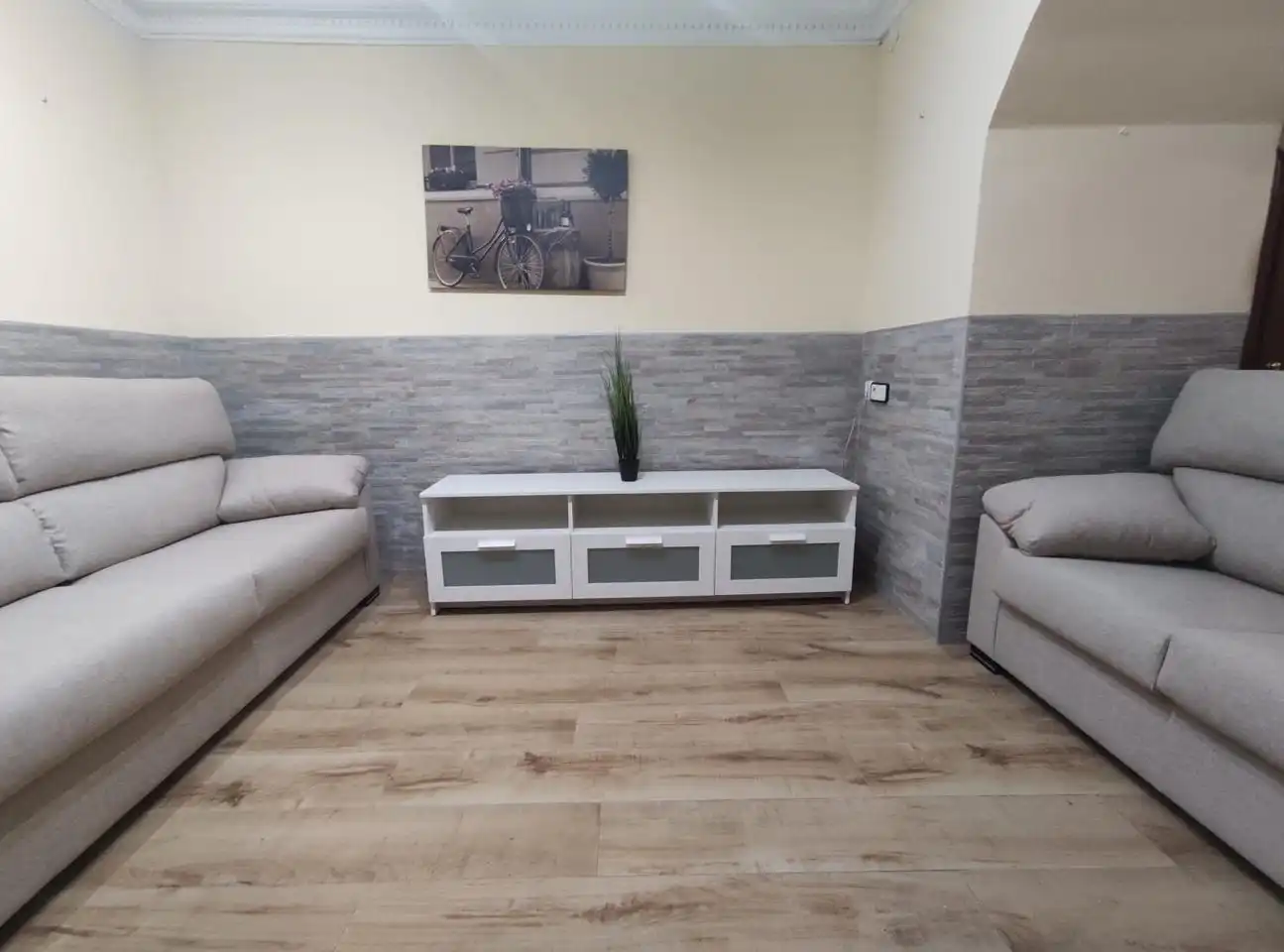 Sala de estar de Casa o chalet de alquiler en Castellón de la Plana / Castelló de la Plana con Terraza y Balcón