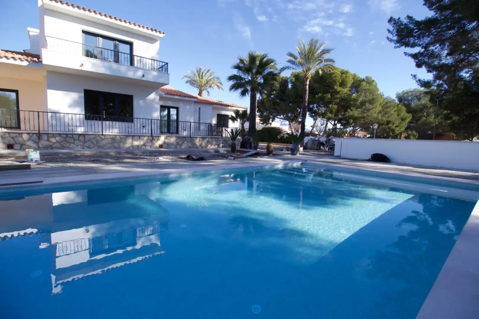 Villa con piscina in affitto a Pueblo - Urbanizaciones