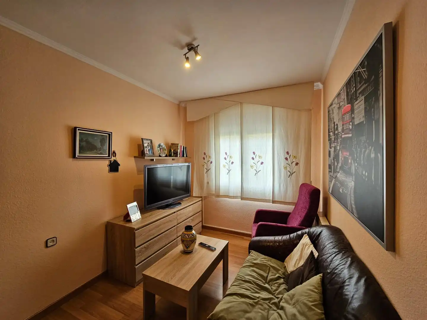 Sala de estar de Casa o chalet en venta en Canovelles