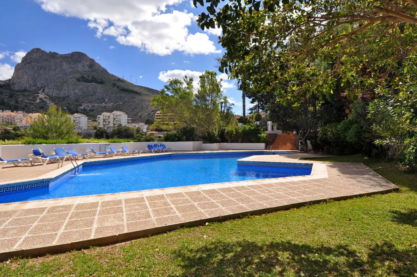 Schwimmbecken von Wohnungen zum Verkauf in Altea mit Klimaanlage, Terrasse und Abstellraum