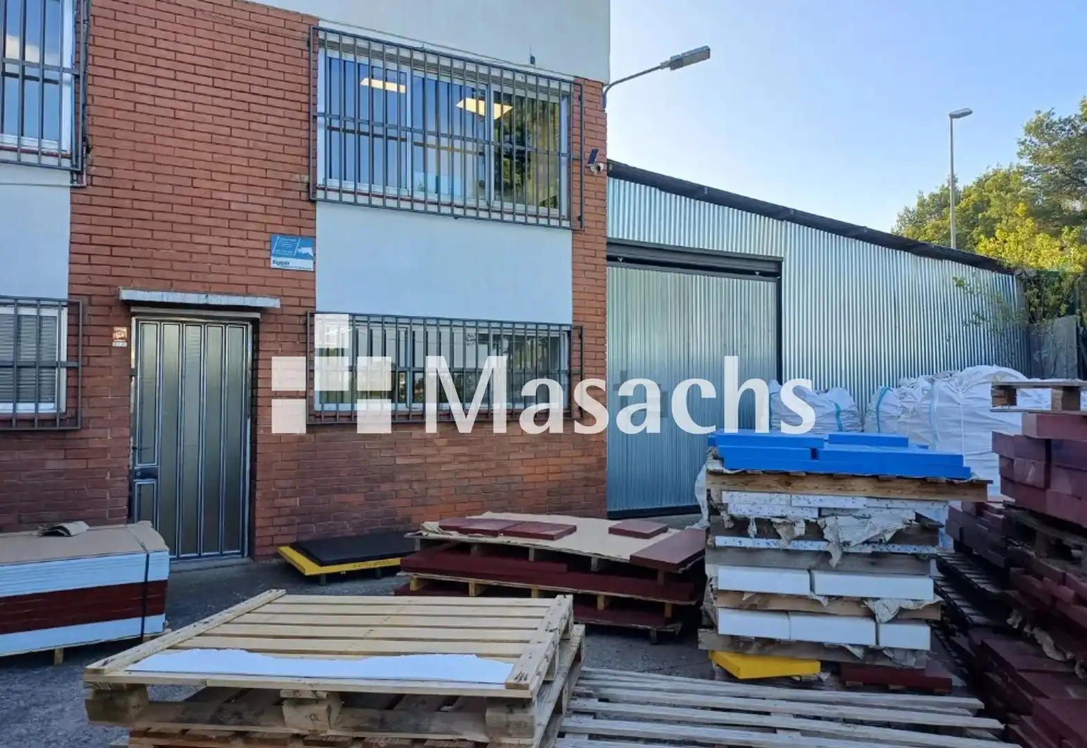 Exterior view of Industrial buildings for sale in Sant Quirze del Vallès