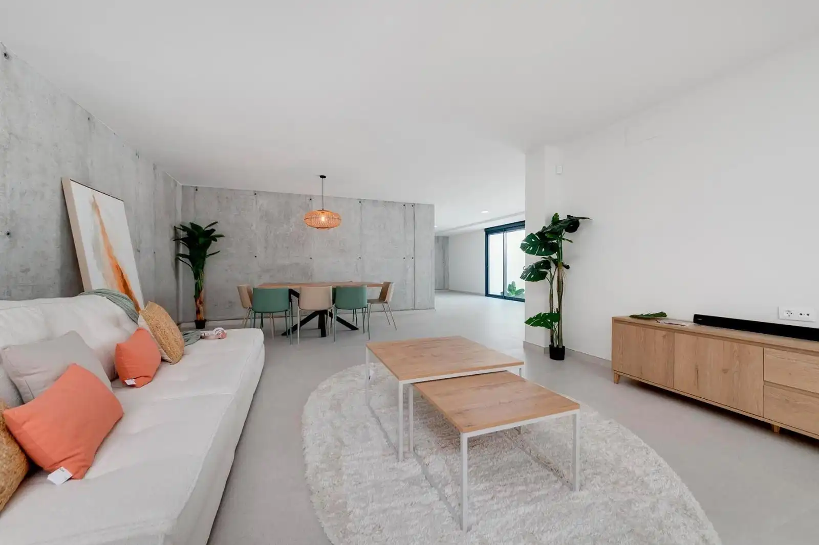 Sala de estar de Casa o chalet en venta en Rojales con Jardín privado, Terraza y Piscina
