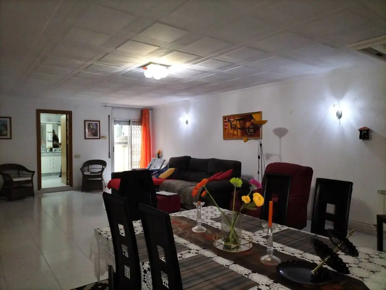 Sala d'estar de Casa o xalet en venda en Terrassa amb Calefacció i Terrassa