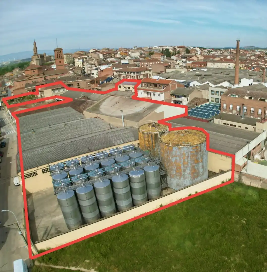 Exterior view of Land for sale in San Adrián