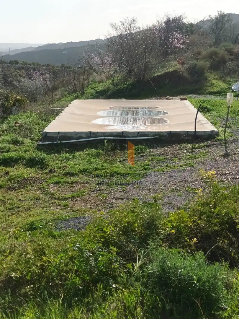 Jardín de Finca rústica en venta en Cútar con Terraza, Trastero y Piscina