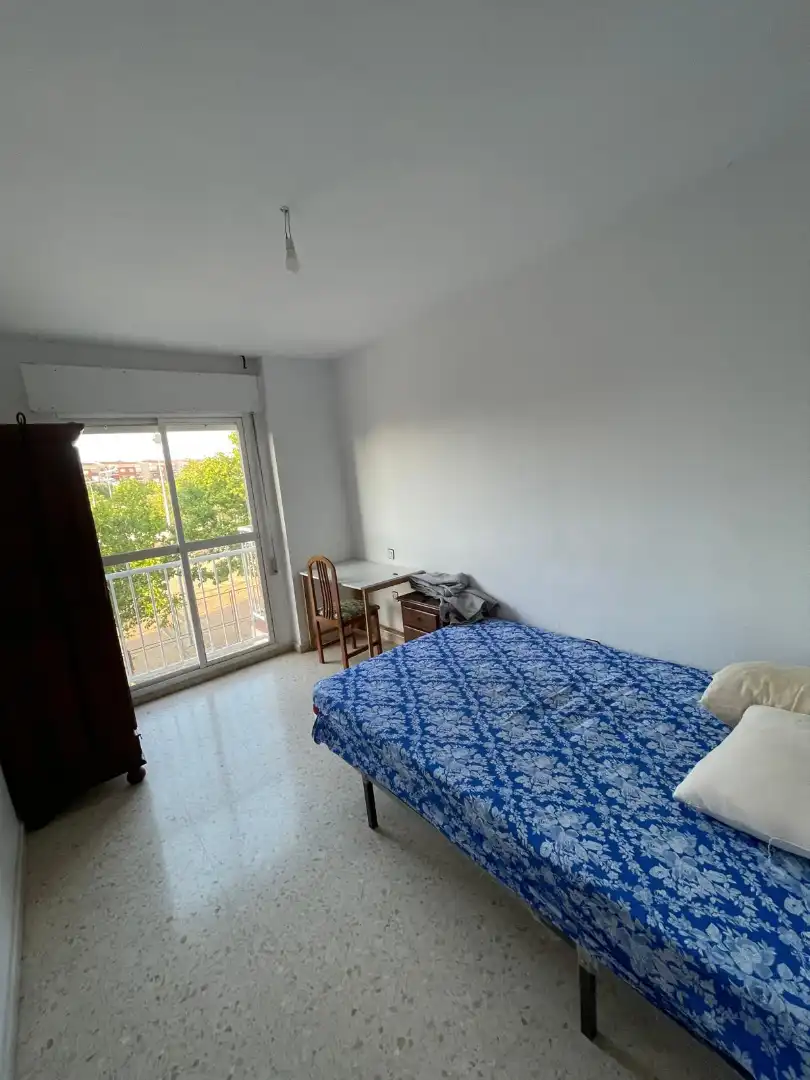 Bedroom of Flat for rent in Badajoz  with Air Conditioner, Heating and Terrace