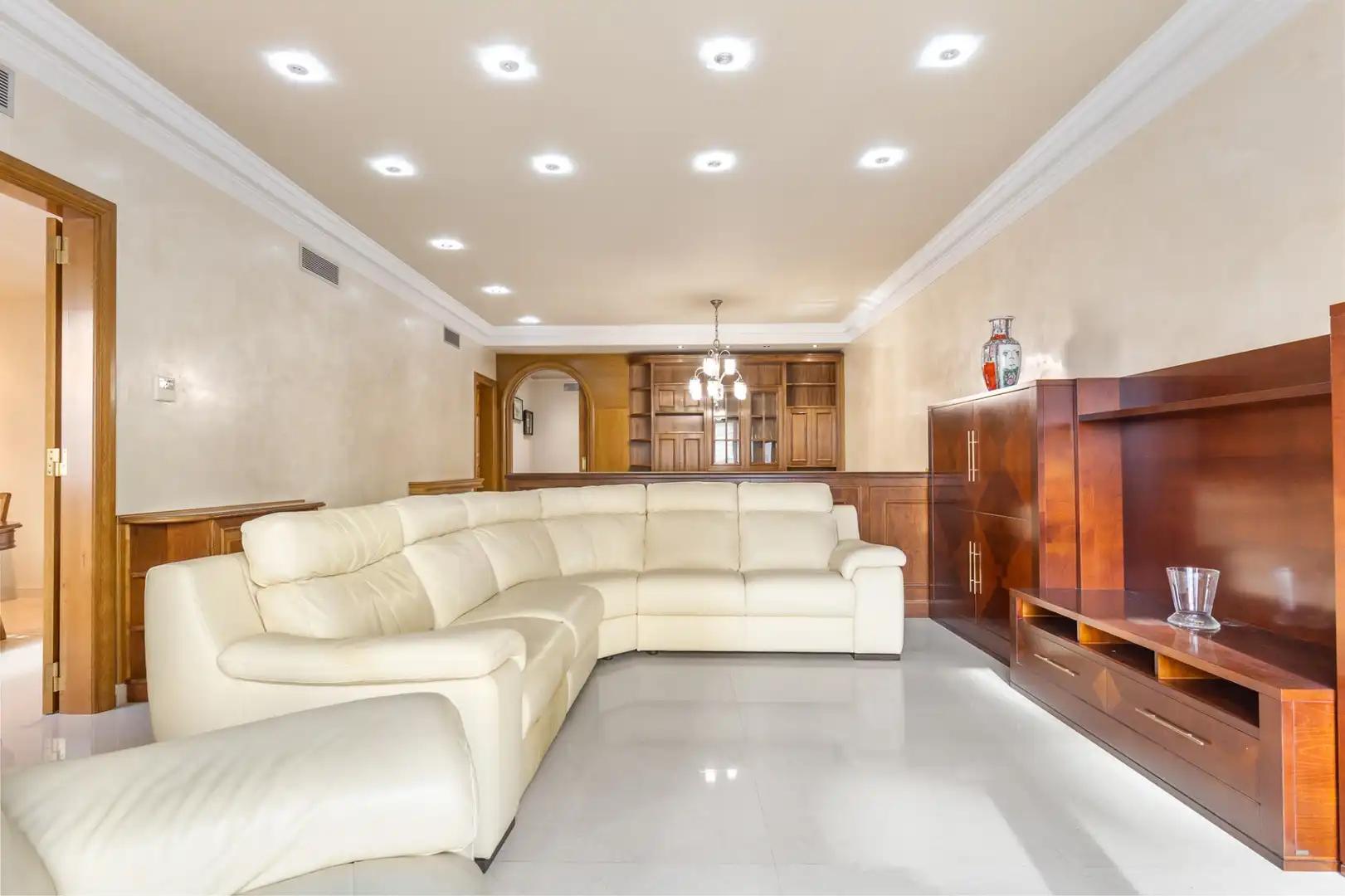 Living room of Flat for sale in Barcelona  with Air Conditioner, Heating and Terrace