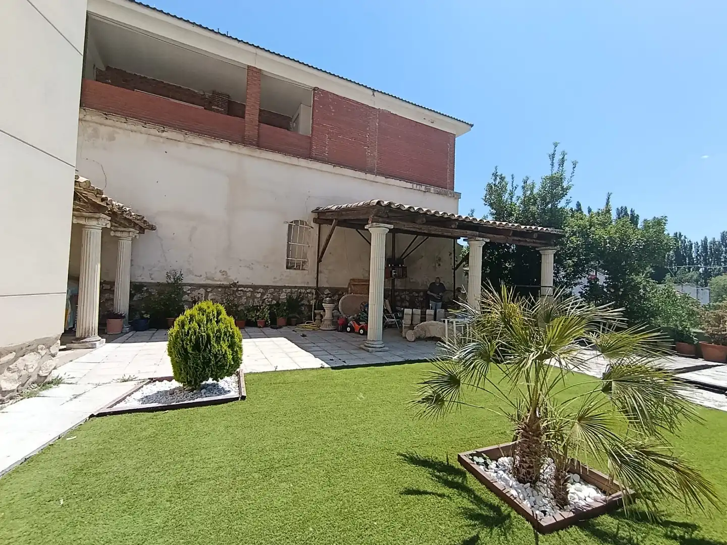 Terrassa de Casa o xalet en venda en Albalate de Zorita amb Aire condicionat, Calefacció i Jardí privat