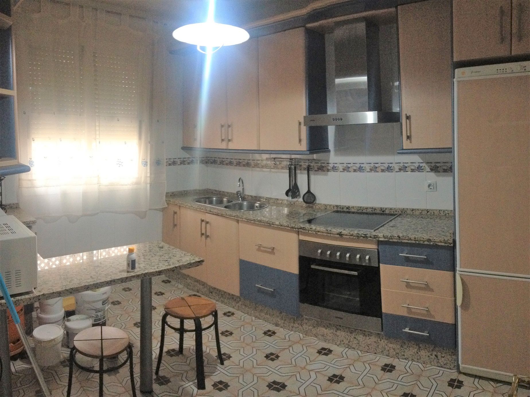 Kitchen of Single-family semi-detached for sale in Villafranca de Córdoba  with Air Conditioner, Swimming Pool and Furnished