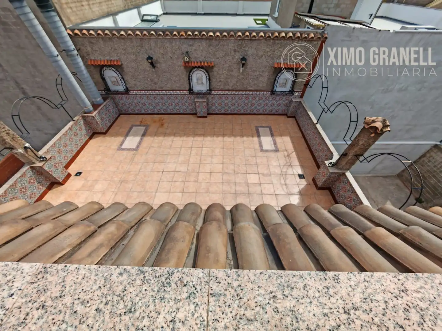 Terrassa de Casa o xalet en venda en Castellón de la Plana / Castelló de la Plana amb Aire condicionat, Calefacció i Terrassa