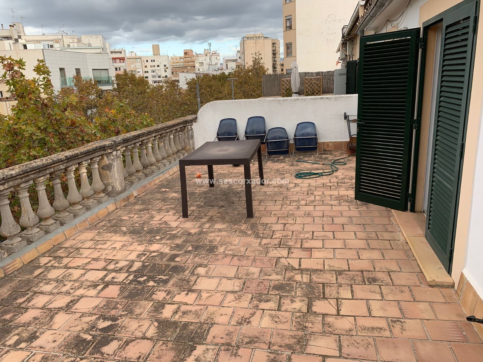 Terrassa de Àtic de lloguer en  Palma de Mallorca amb Calefacció, Terrassa i TV