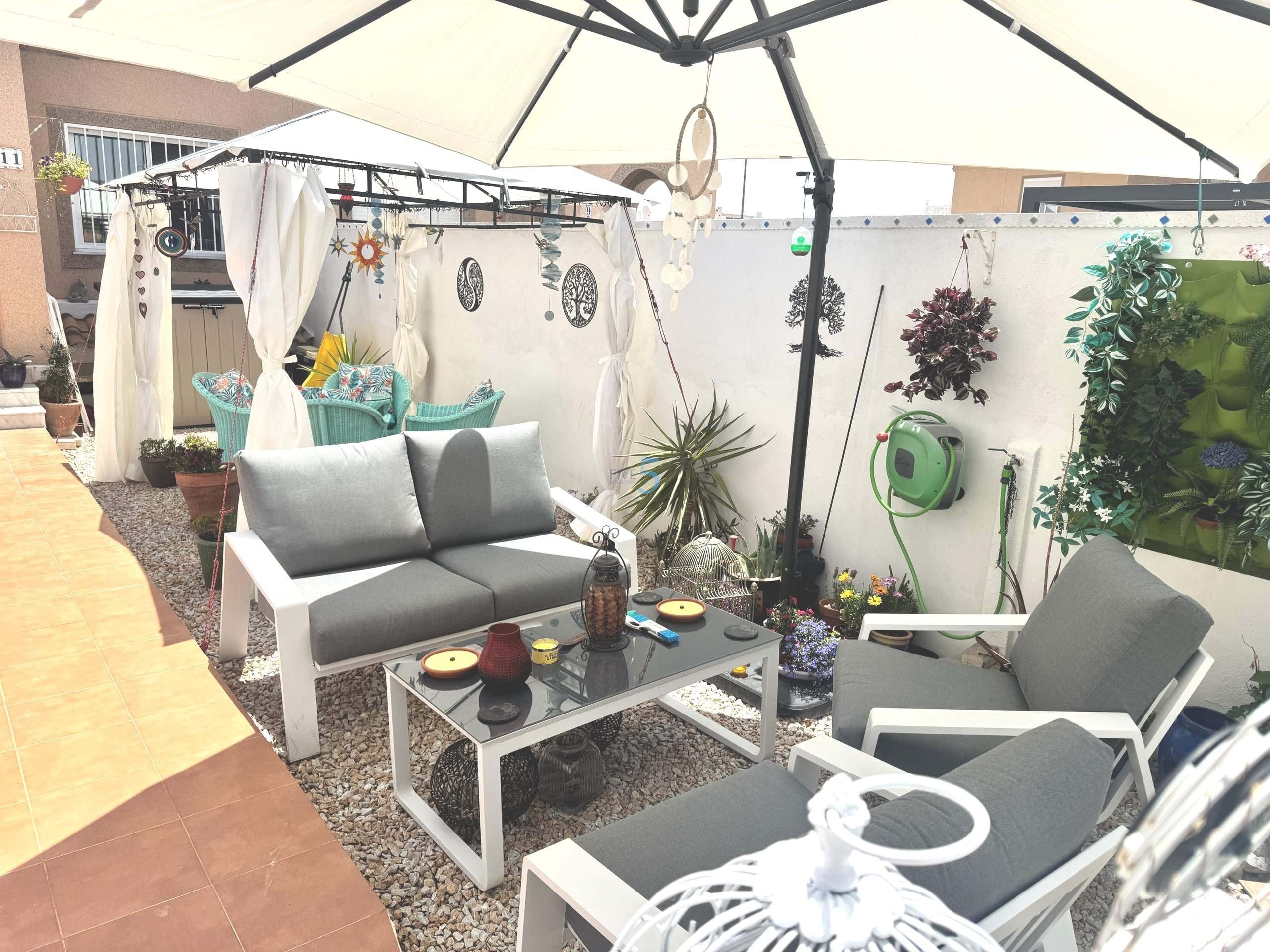 Terrace of Single-family semi-detached for sale in  Murcia Capital  with Air Conditioner, Heating and Balcony