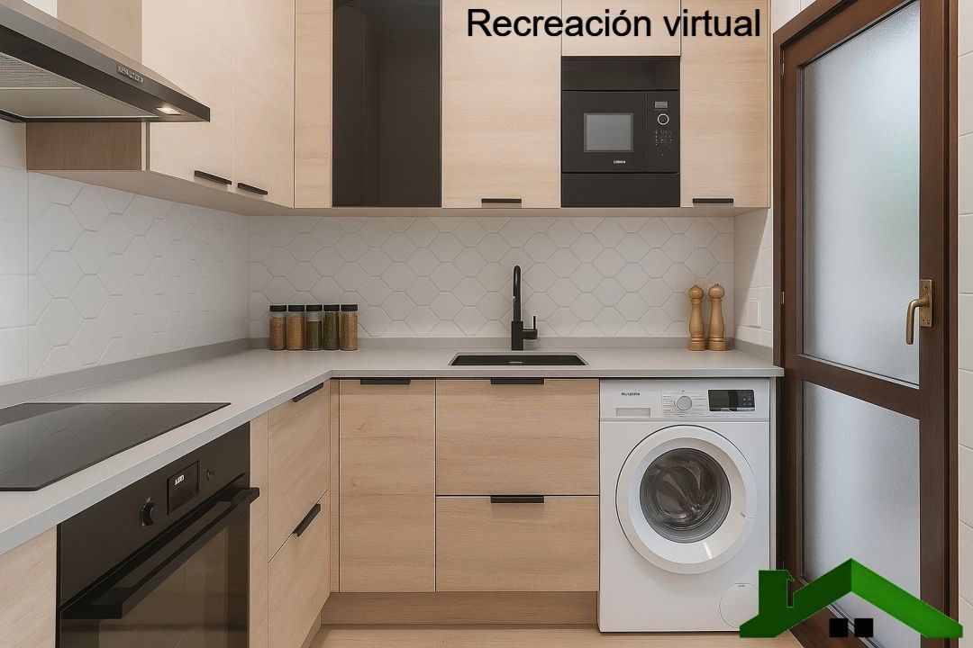 Cuina de Pis en venda en Bilbao  amb Calefacció i Balcó