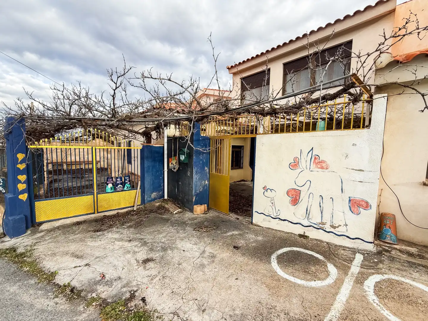 Vista exterior de Finca rústica en venta en Gor con Jardín privado, Terraza y Amueblado