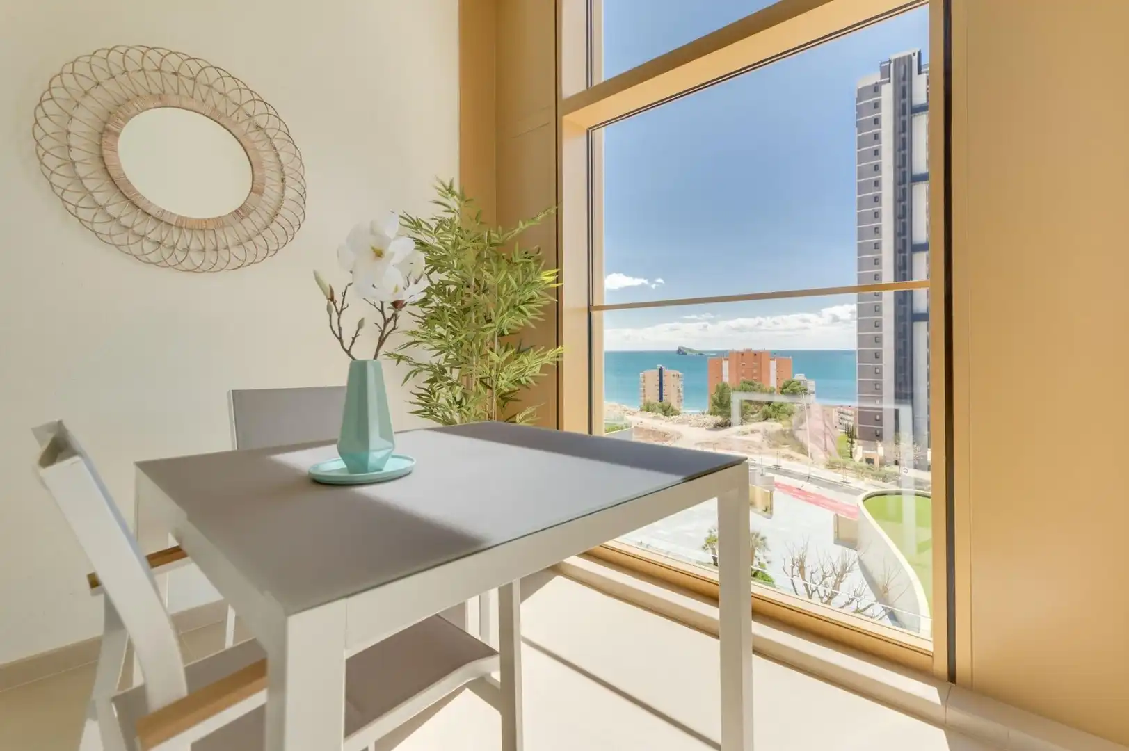 Balcony of Flat for sale in Benidorm  with Air Conditioner, Heating and Private garden